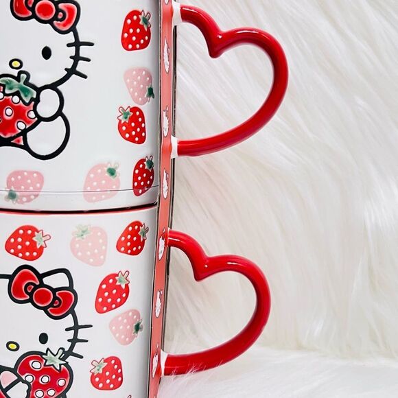 Hello Kitty 2pc Mug Set - Picture 2 of 3